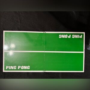 Green Ping Pong Tabletop Game